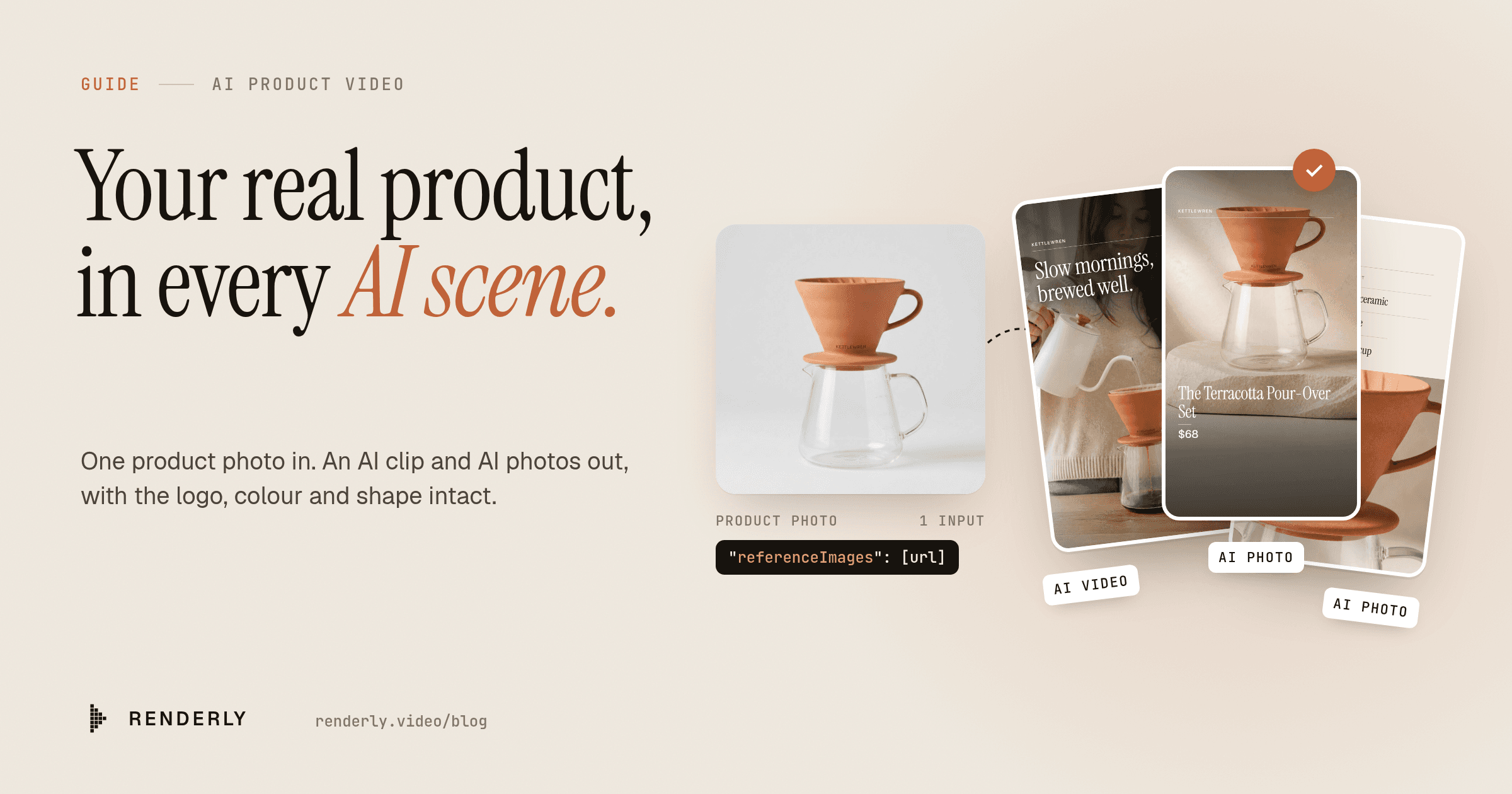 AI Product Videos That Show Your Real Product