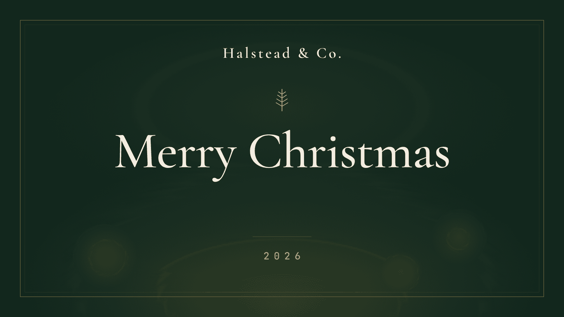 Christmas Greeting from a Business template preview
