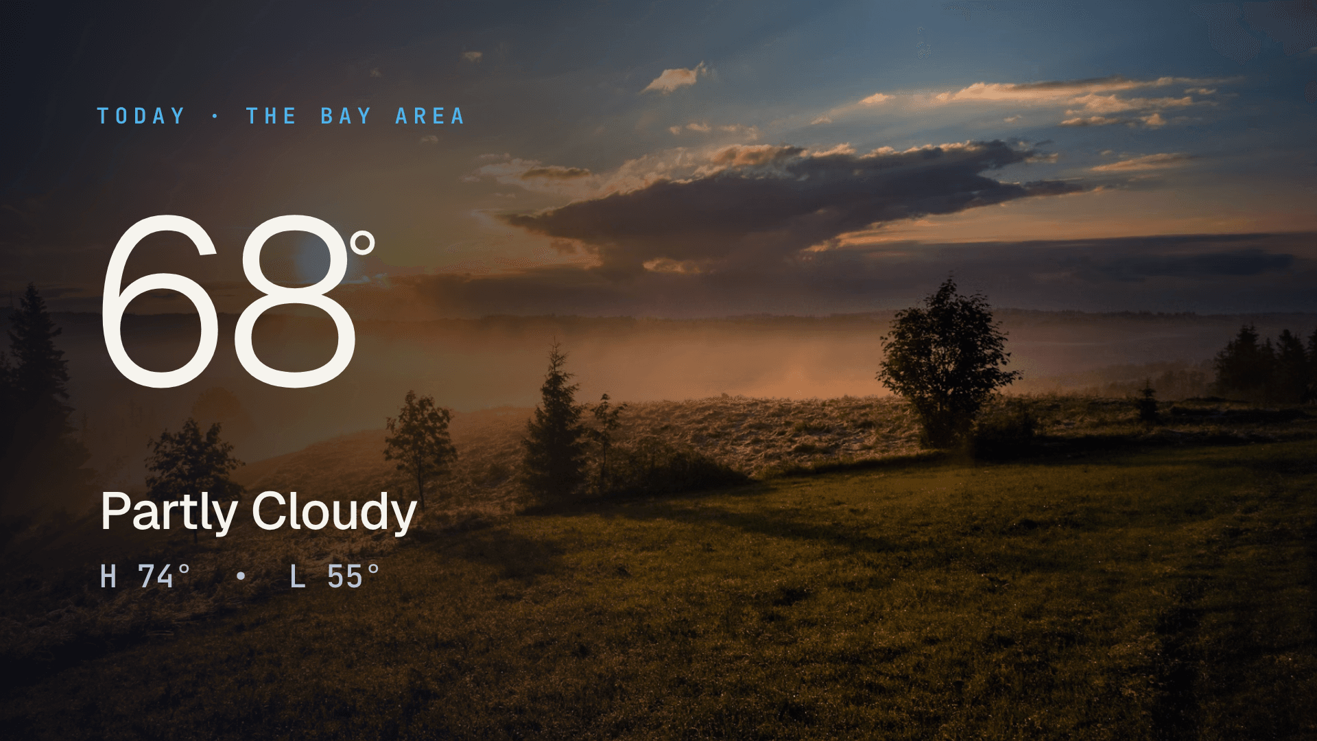 News & Weather — Daily Morning Brief template preview