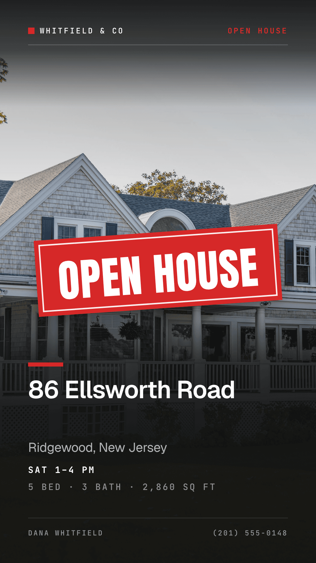 Open House This Weekend template preview