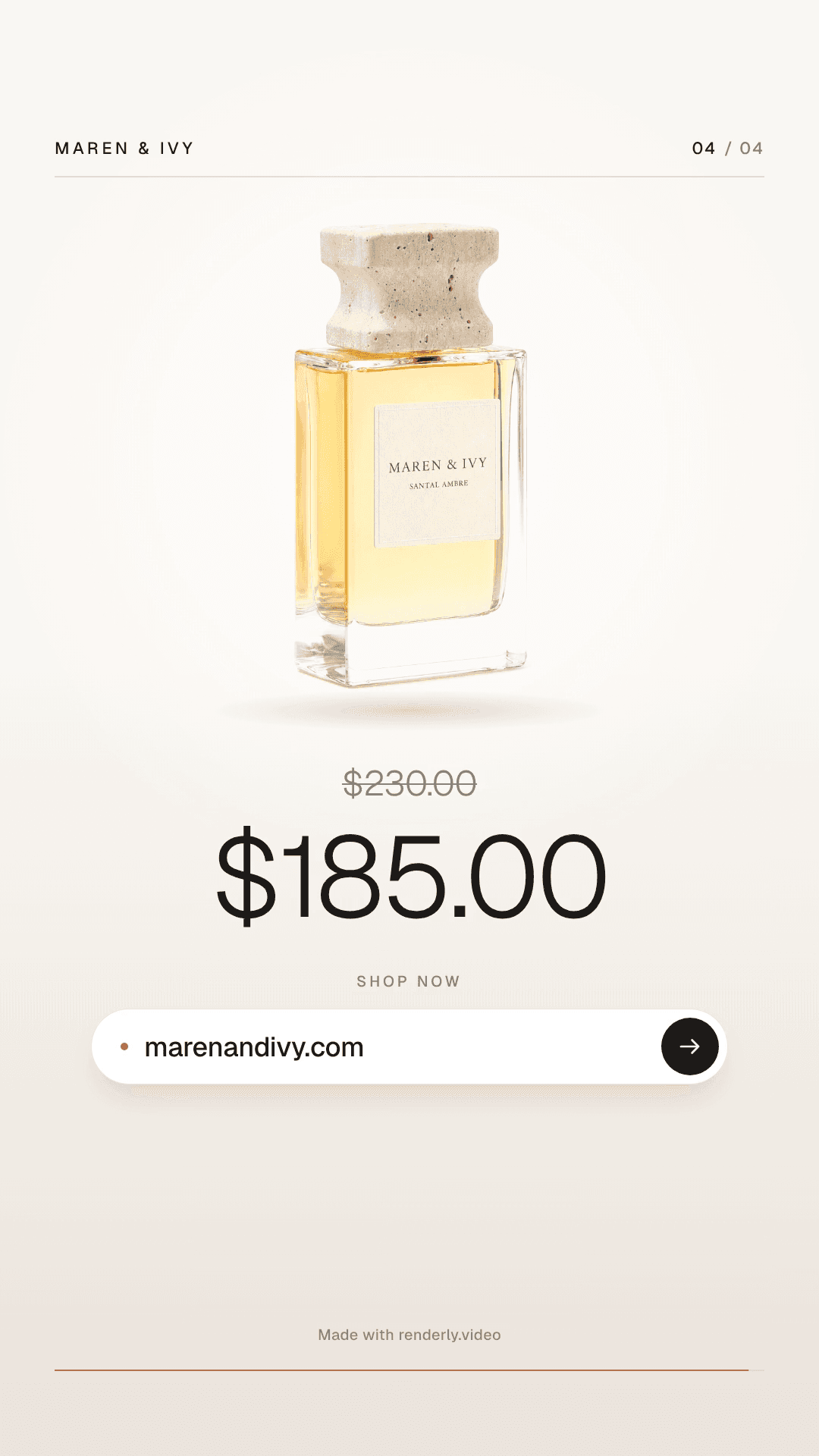 Product Reel - Minimal template preview