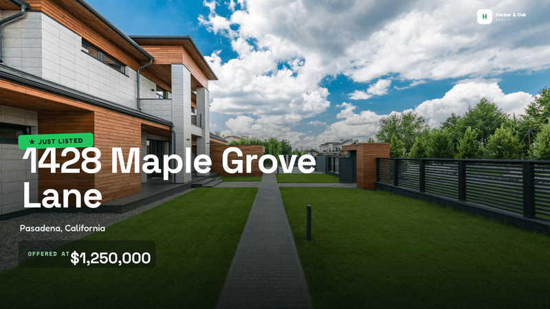 Real Estate Listing Tour template preview