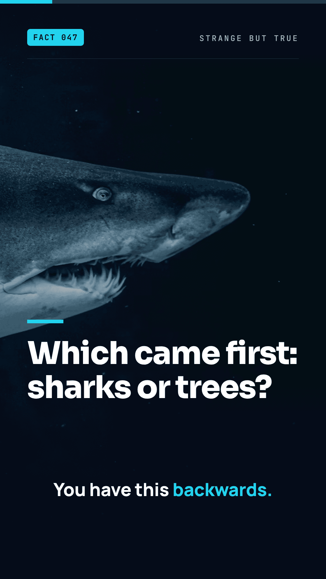 Science Fact of the Day template preview
