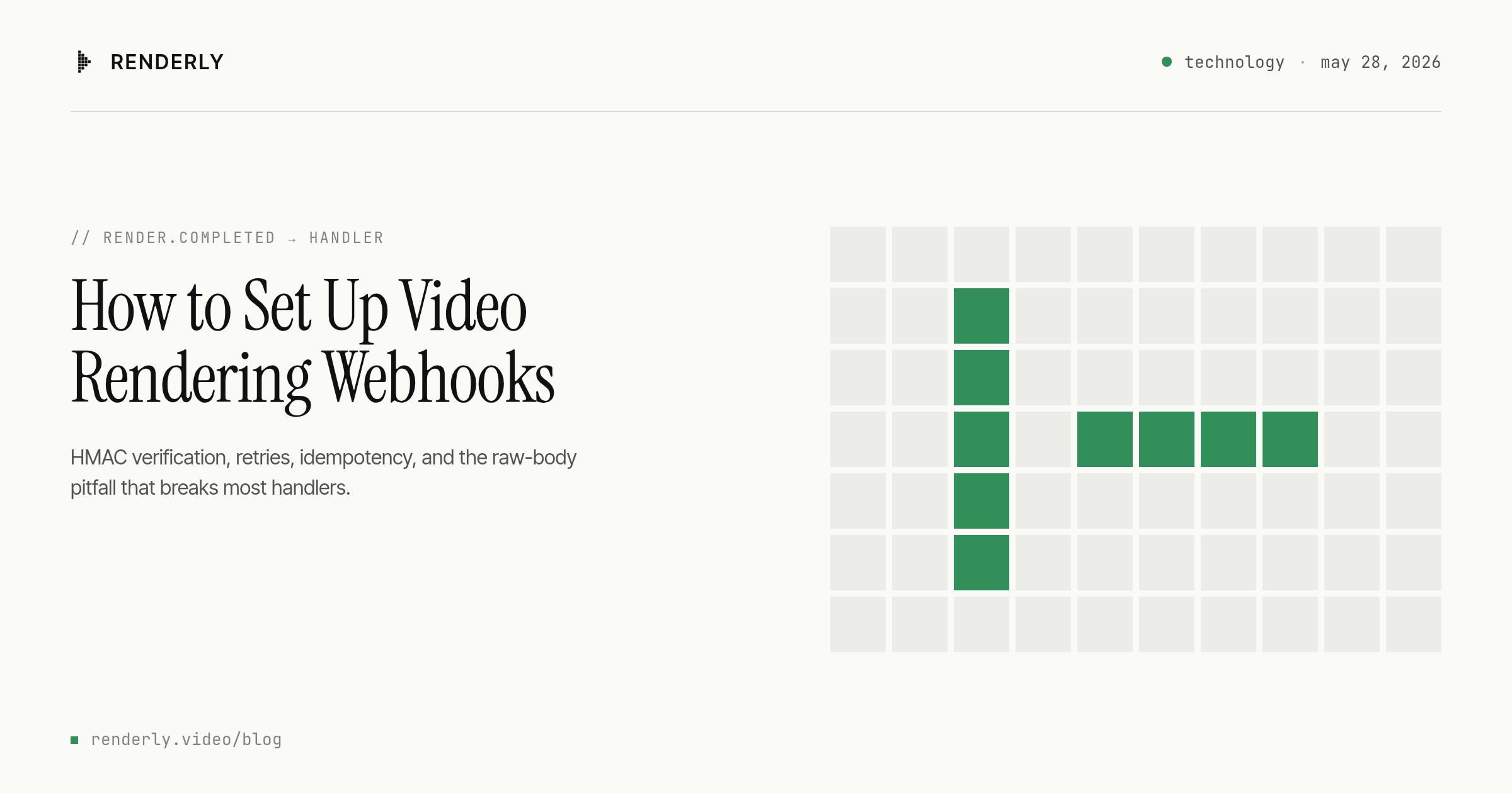 How to Set Up Video Rendering Webhooks (Production Guide)
