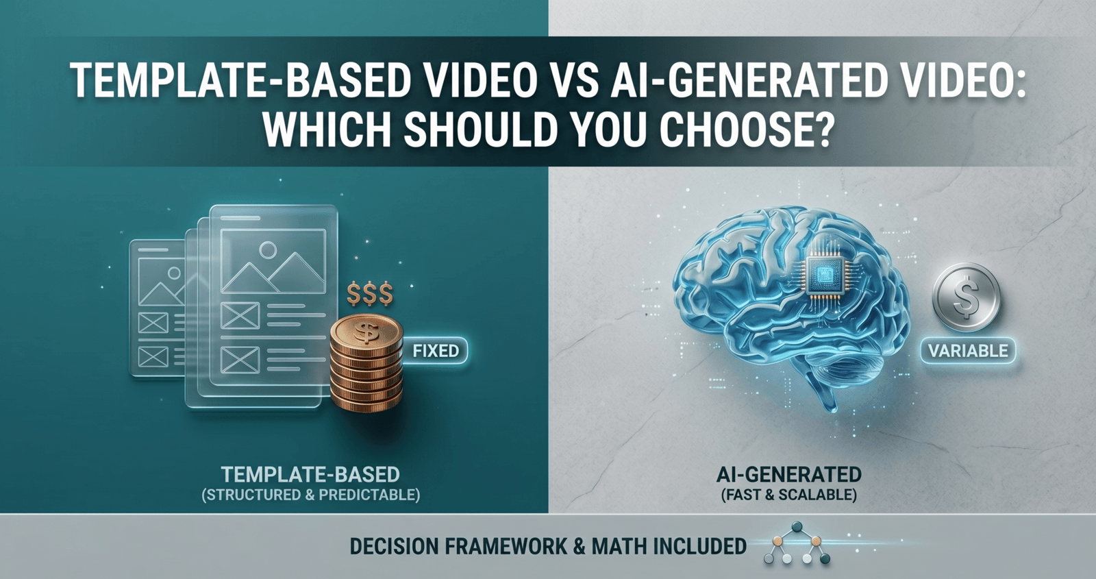 Template-Based Video vs AI-Generated Video: Which Should You Choose?