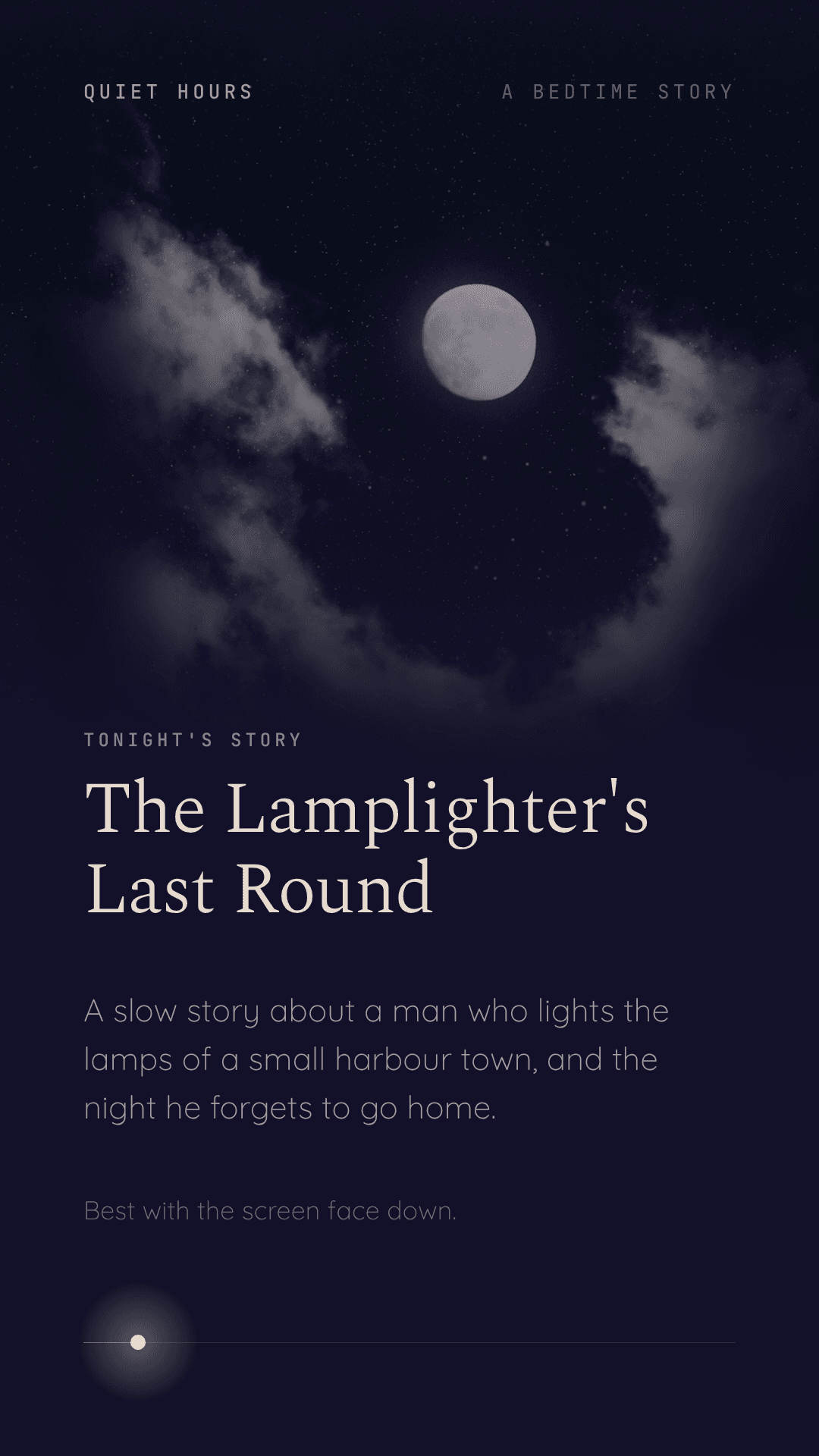 Bedtime Story template preview