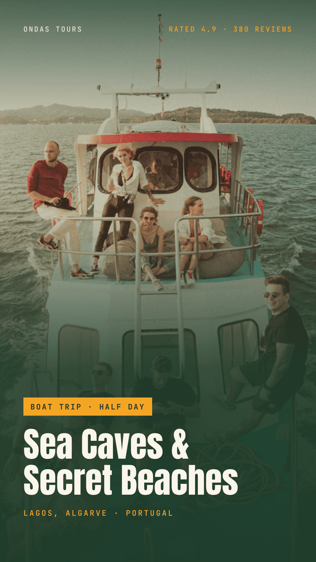 Tour & Excursion Day-Trip Promo template preview